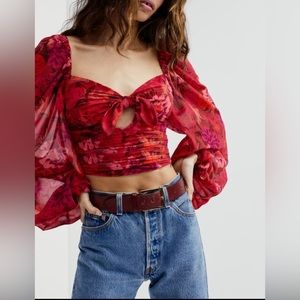 For love and lemons Trisha Crop Top - 2x